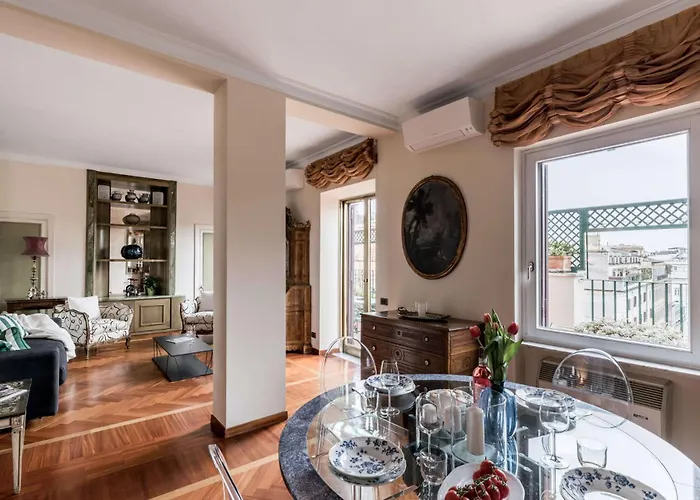 Apartamento The Rent - One-bedroom In A Quiet, Classically Styled Corner Near The Quirinale *