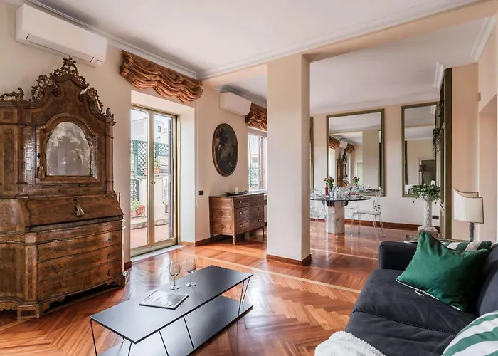 Apartamento The Rent - One-bedroom In A Quiet, Classically Styled Corner Near The Quirinale
